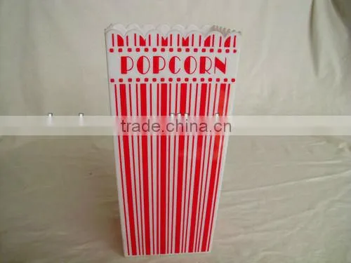 disposable plastic popcorn buckets container