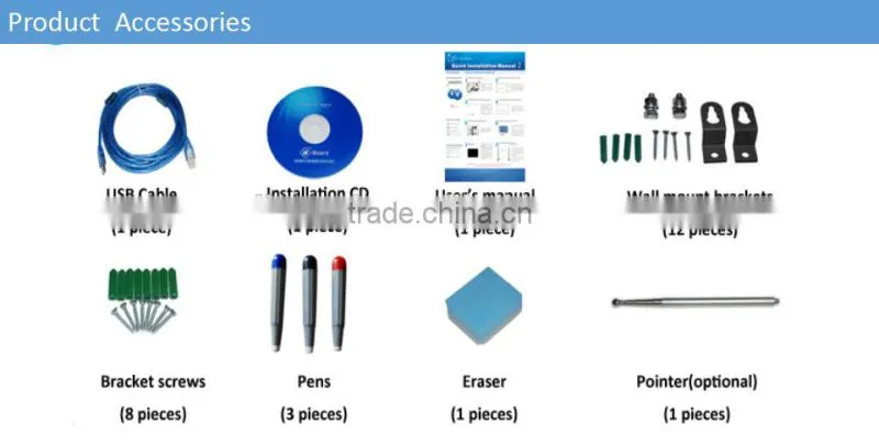 High quality China interactive whiteboard for office and school