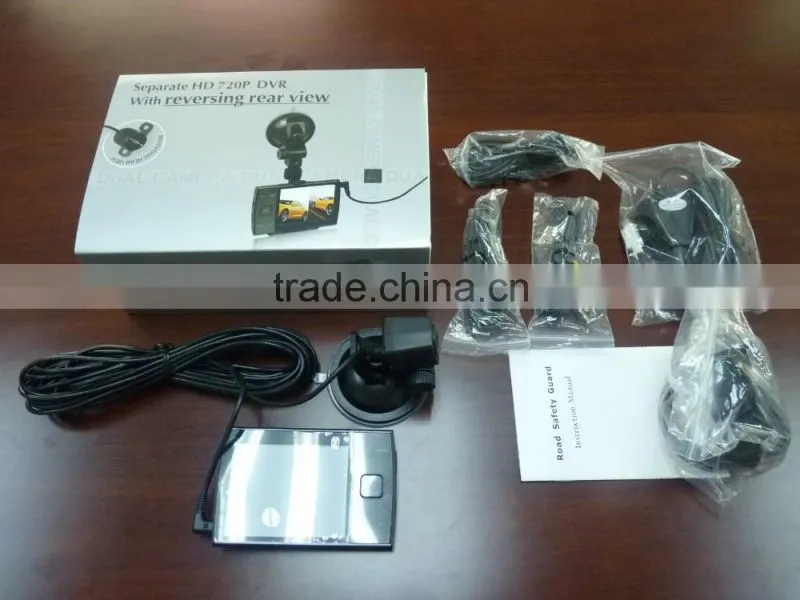 Vasens Double Camera 209 Car Recorder Car Dash Camera Cam DVR Video