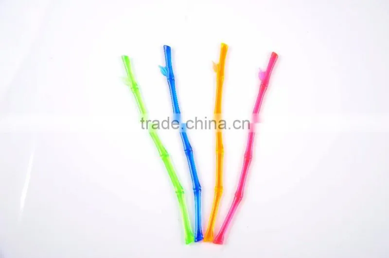 fantastic plastic stirrers with bamboo shape