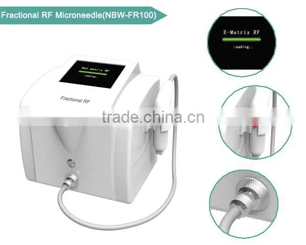 Salon use E-matrix RF skin rejuvenation fractional RF micro needle machine