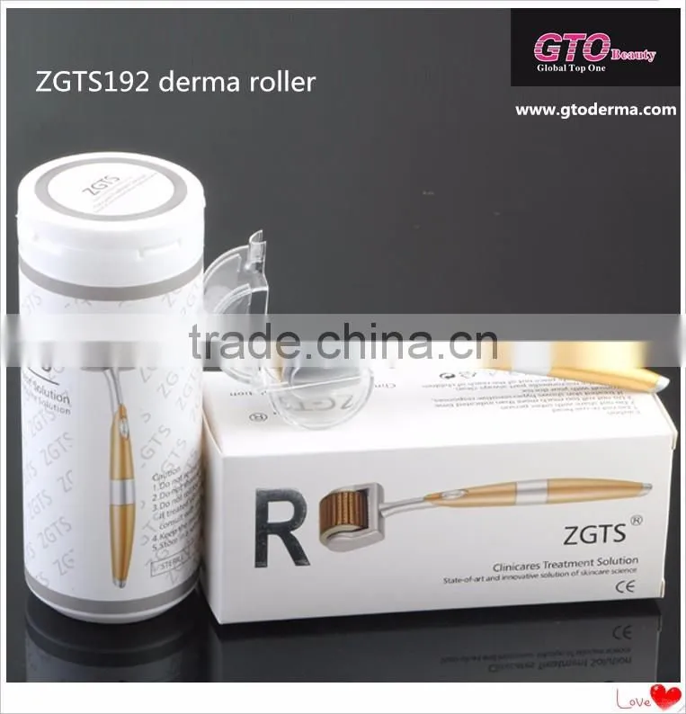 GTO 192 micro needle derma roller ZGTS titanium derma roller