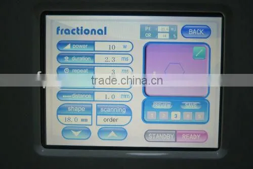 CO2 Fractional Laser Acne and acne scar removal machine