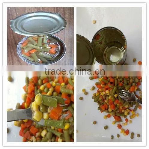 Cheap Canned Food Canned Mixed Vegetable