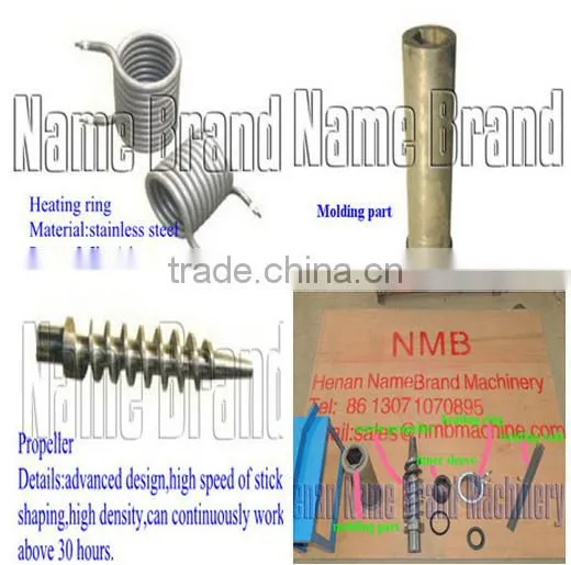 10% off wood sawdust biomass charcoal briquette extruding machine