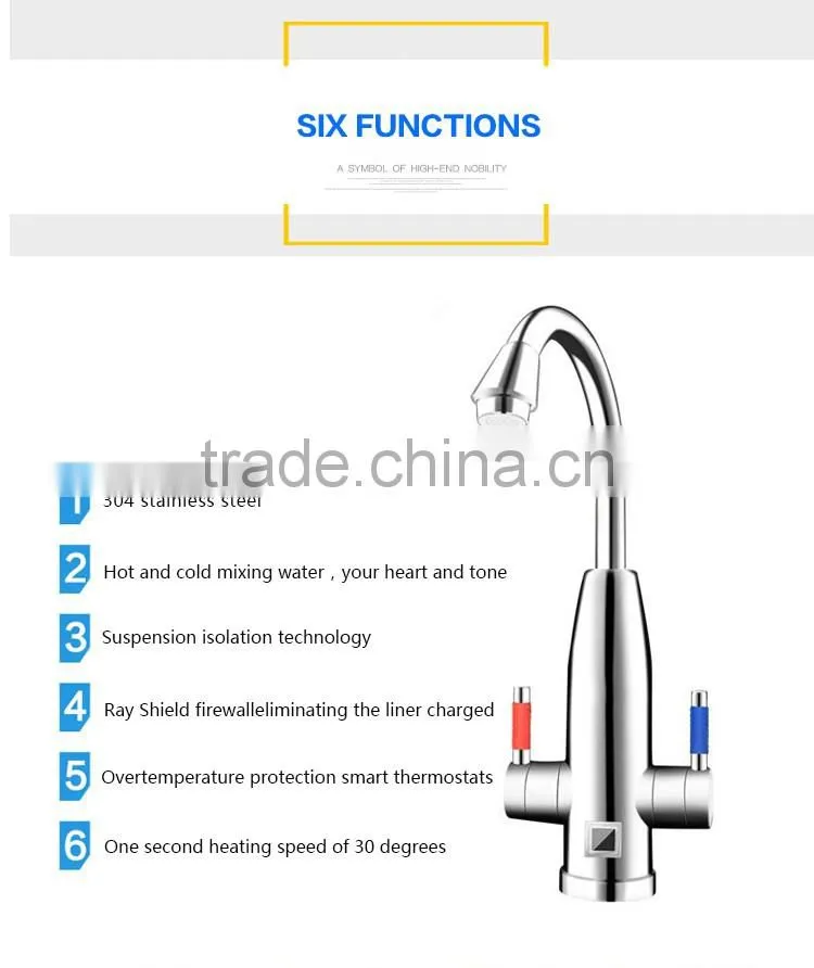 high quality plastic hot cold water mixer tap