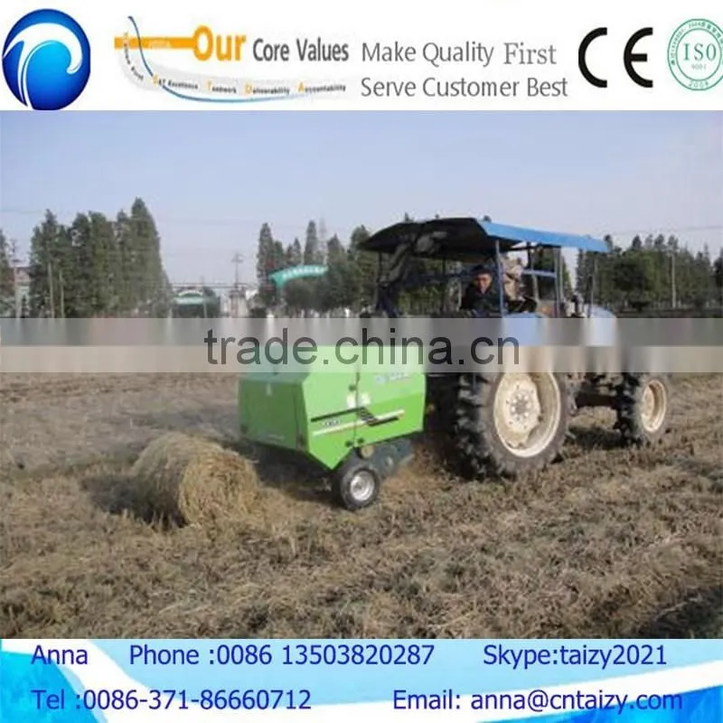 2016 China best selling mini round hay baler