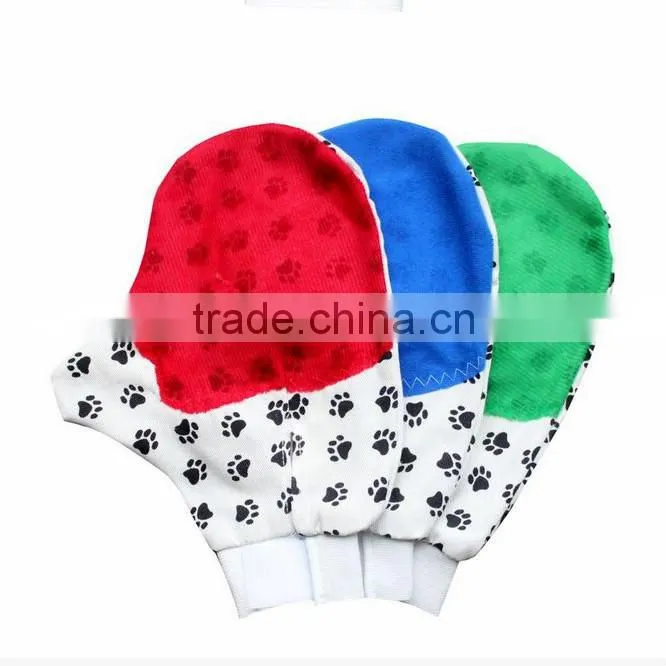 Pet washing glove,colorful gloves,cleaning and grooming gloves