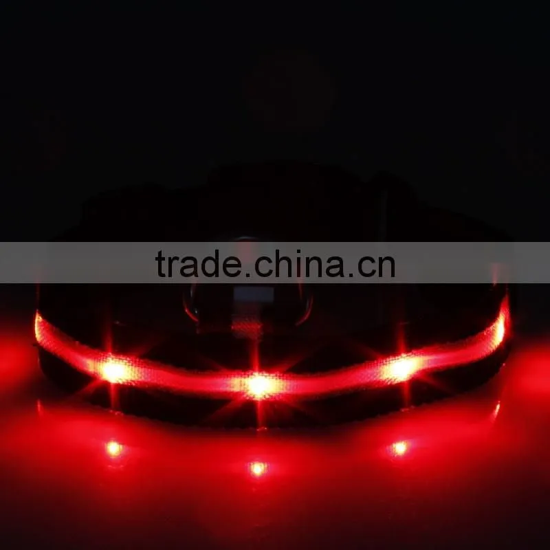 Black Webbing led luminous dog collars