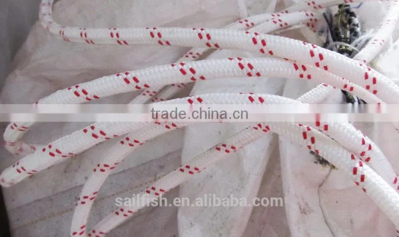 8mm UHMWPE braided ROPE for sailing