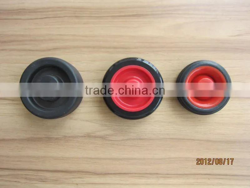 3 inch smooth surface solid plastic pulley wheels for sale