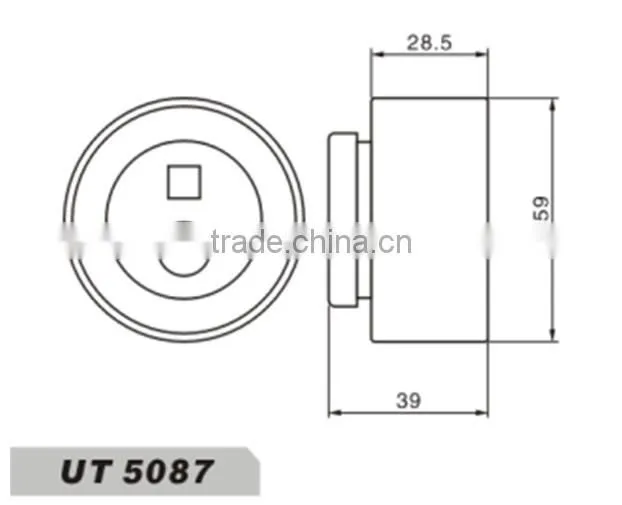 Wholesale CITROEN Engine Parts Tensioner Pulley UT5087 for OE 95640195 Auto-Tensioner Bearing