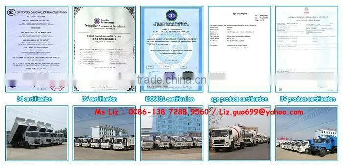 Driveway Vacuum Sweeper Truck CLW5122TSLT4 Road Sweeping Truck