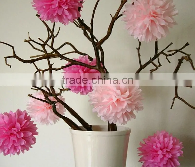 Colorful wedding festival decoration paper flower