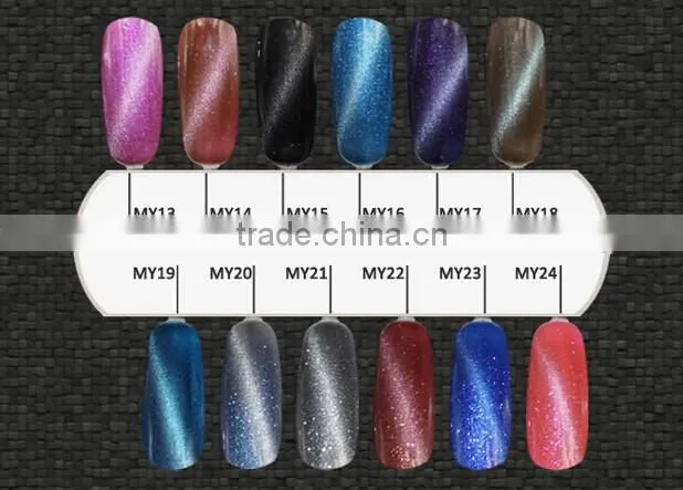 36color Cateye Gel Polish Magnetic Nail Gel