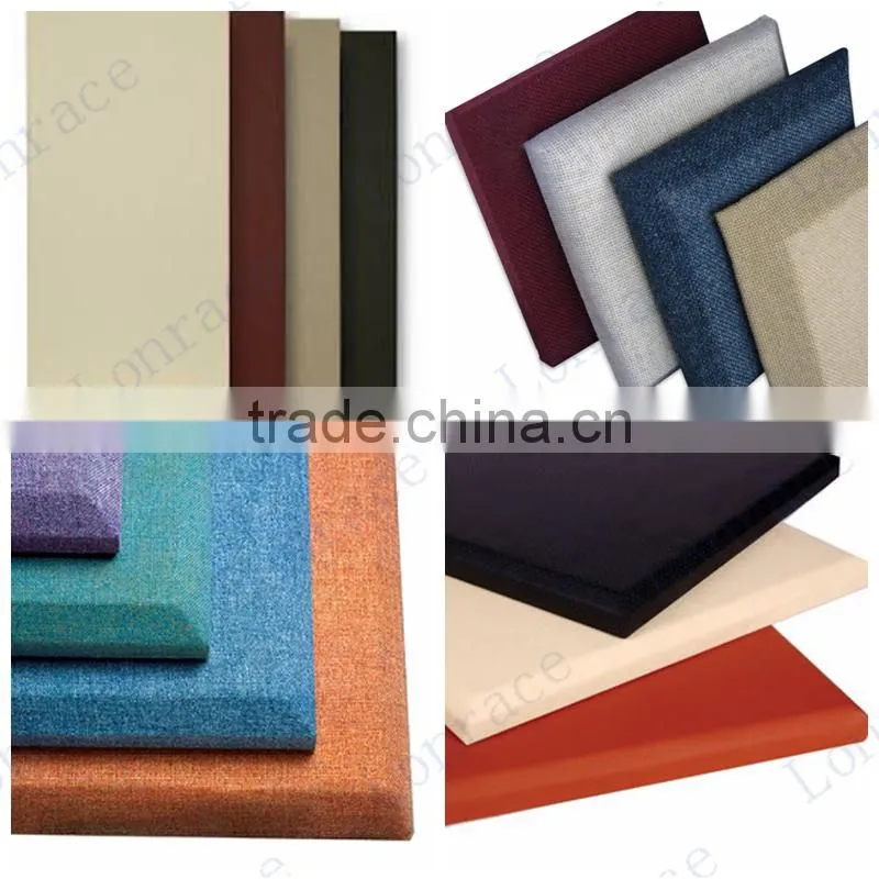 glass wool acoustic panel for interior decoration
