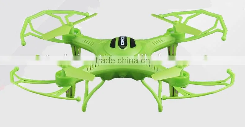 Four-axis aircraft with LED light 2.4G remote control 3D rolling a key return kids toys Drone