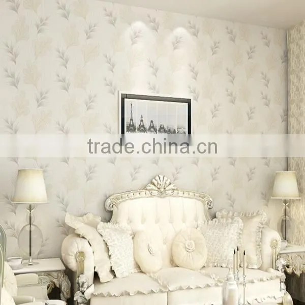 Customized PVC vinyl wallpaper for decorative