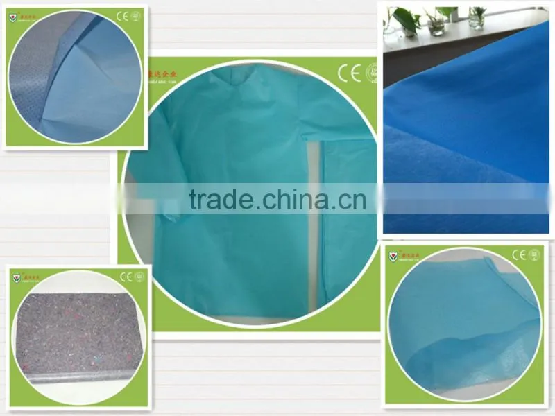 waterproof PE film coated nonwoven