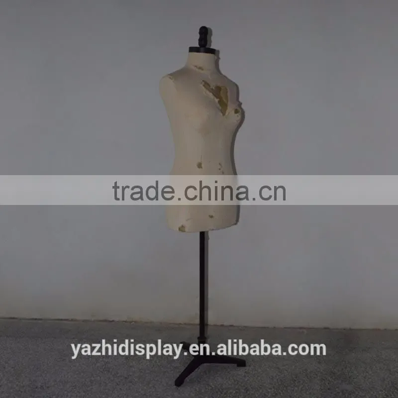 New Design worn out Fabric tailors mannequin For shop Display