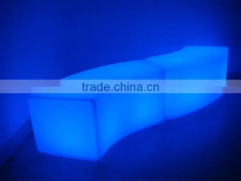 Outdoor Used Party Furniture New led hotel table LED Hotel Bar table