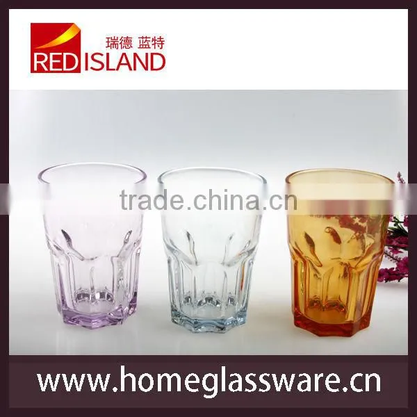 glass works supply colored beer glass cup, beer cup