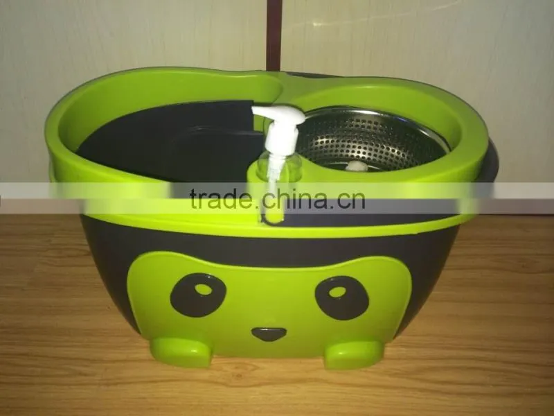 High speed 360 spin mop with big size bucket