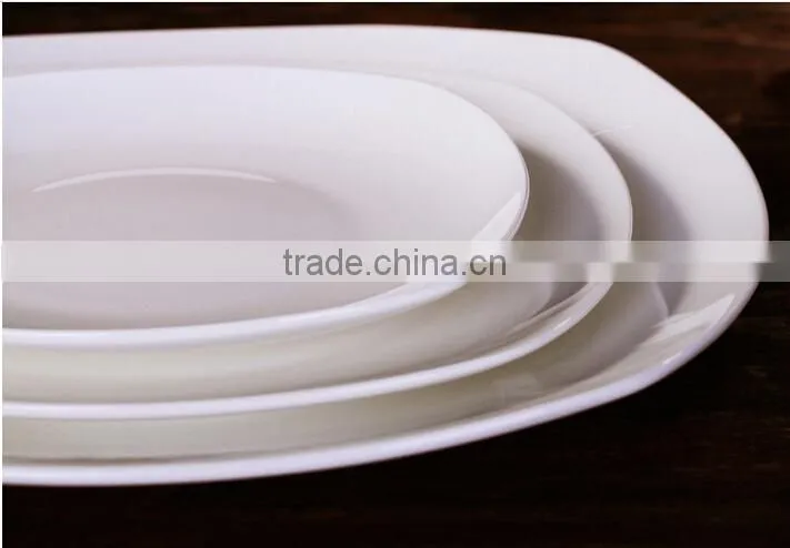KC-2912 Haonai Goodquality Square porcelian dinnerware set