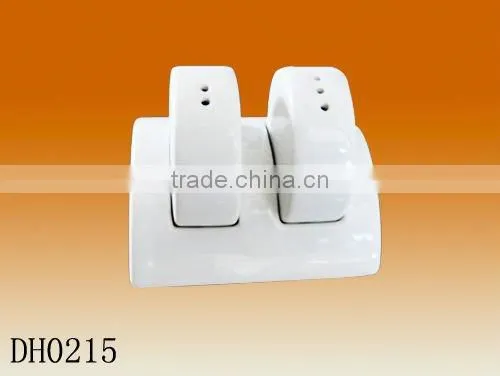 Baymax stoneware salt and pepper shaker