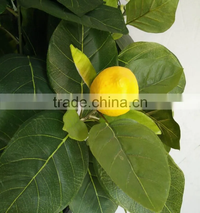 rubber lemon tree artificial tree with lemon decorative tree