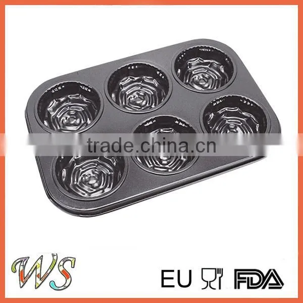 Non-stick Carbon Steel Rose Shape Cake Tool