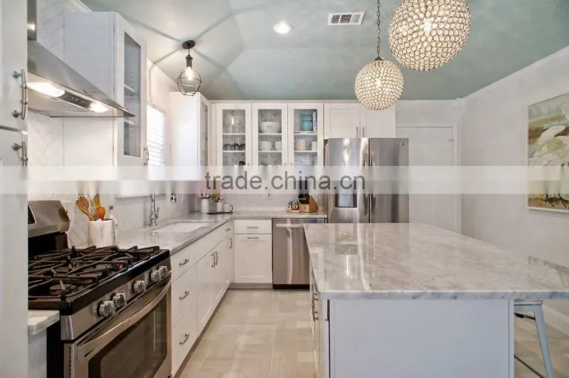 Carrara White Prefab Kitchen Countertop Wholesale