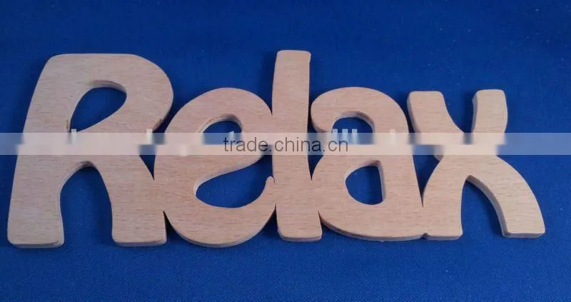 "home"decorative wooden alphabet letters for sale