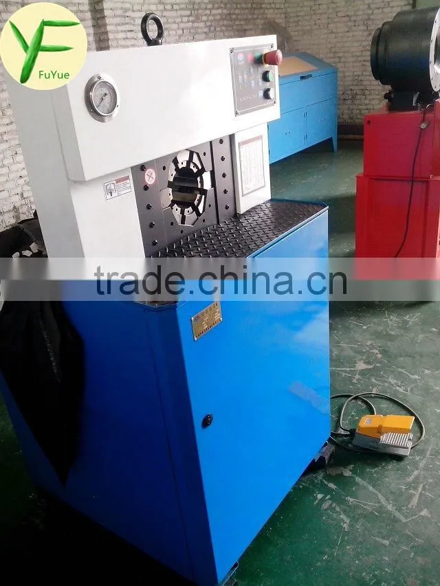 1/8" 2" FY81B ultra-thin hydraulic hose swaging machine