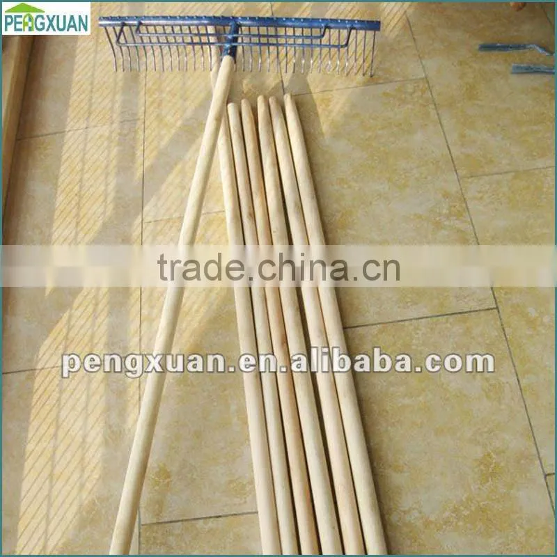 wooden rake handle for farming tools