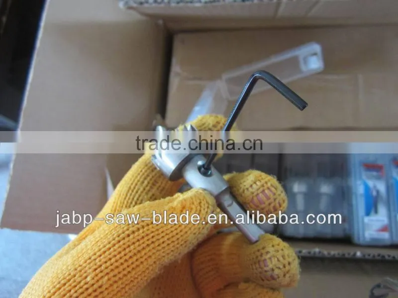 HSS hole saw drill