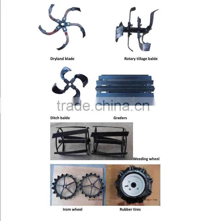 Tractor mounted lawn mower auger soil drilling tiller