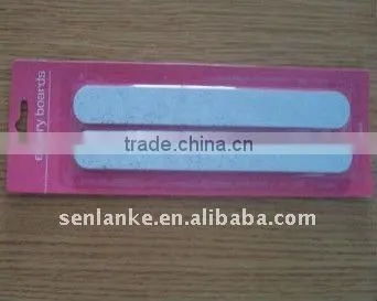 white nail file