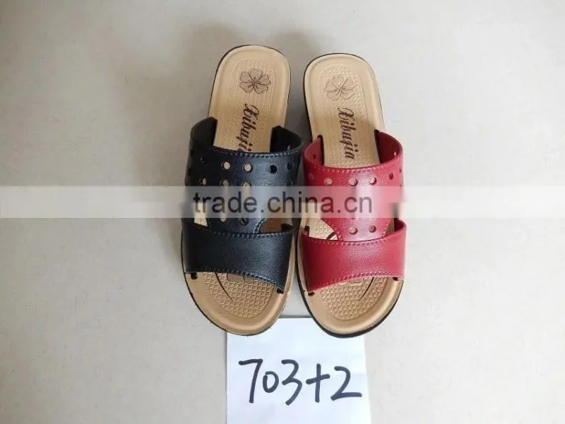 comfortable leather sandal