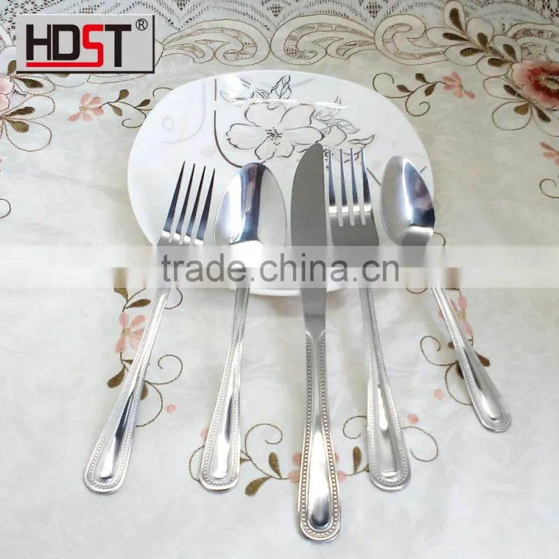 Hotel Stainless Steel Knife Fork Spoon Tableware