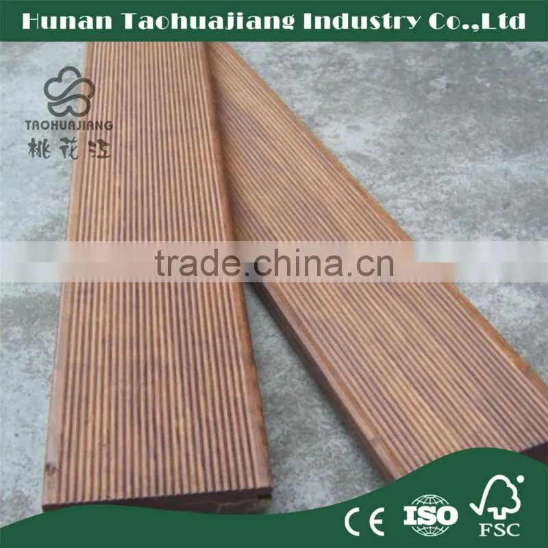 Carbonized Outdoor Decking Floor with Small ripple