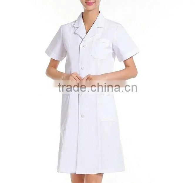 High quality medical uniform white scrubs