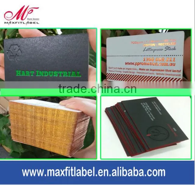 2016 custom high quality hang tags with spot UV logo
