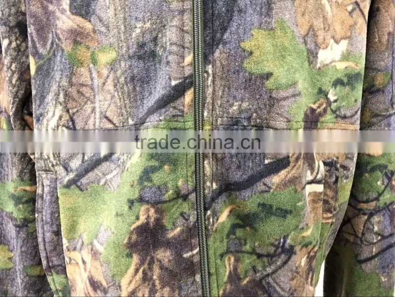 2017 New design 100% polyester fieldman polar fleece mens jacket
