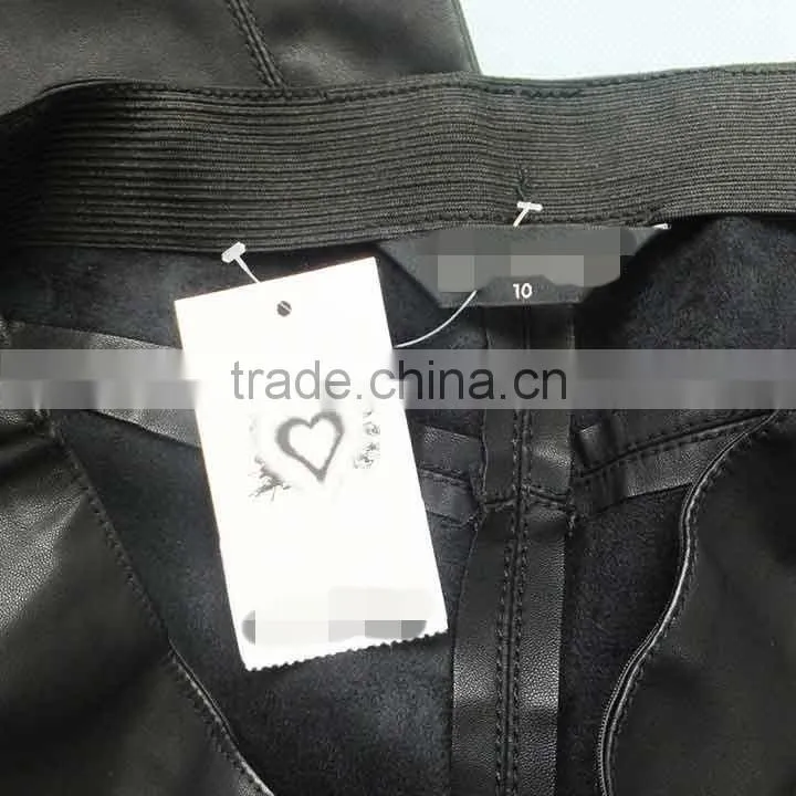 Readymade Woman Thick PU Thermal Pants