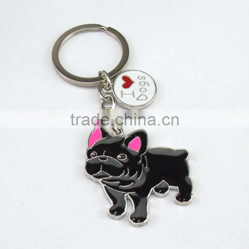 2015 souvenir keyring,alloy sheep keychains,cartoon goats pattern tag bag holders