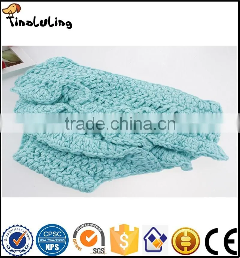 Knit crown Hat Photography Prop Crochet Infant Newborn Knitted kid children Girls Flower Hat baby