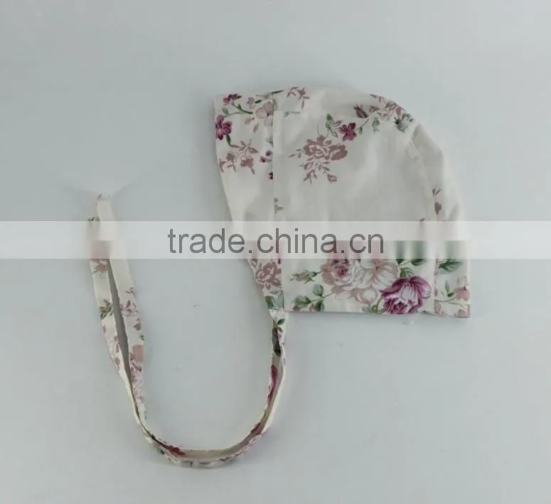 2016 Baby Summer Hats Floral Print Beanie Hats Wholesal Price
