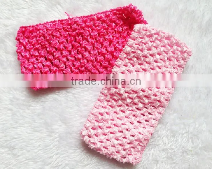 Fashion Baby Elastic Hair Band Girls Soft Head band Stretch Crochet Knit Headwrap