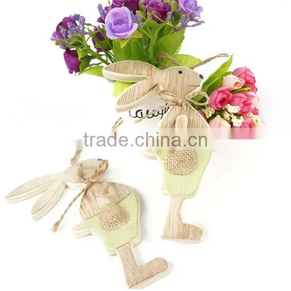 Wood Easter Rabbit Plywood Party Decorations For Home Decorations